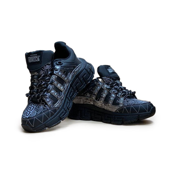 Унисекс кроссовки Versace Trigreca Black/Grey