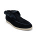 Унисекс ботинки Loro Piana Open Walk Dark Black