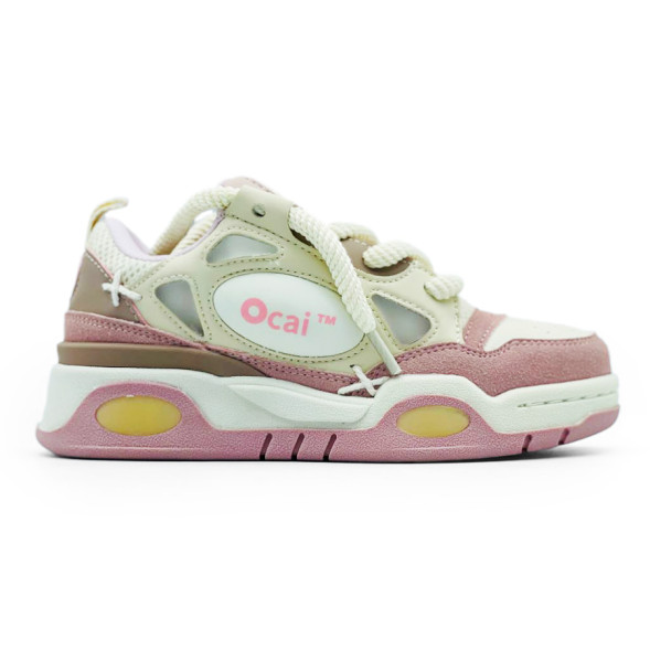 Женские кроссовки Ocai Retro Big Beige Pink