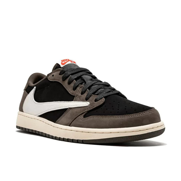 Мужские кроссовки Travis Scott x Air Jordan 1 Low Mocha S