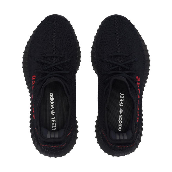 Унисекс кроссовки Adidas Yeezy Boost 350 V2 Black Red (bred)