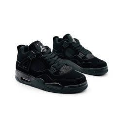 Nike Air Jordan 4 Retro Black Suede