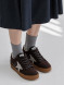 Женские кеды Golden Goose Super Star Suede Brown
