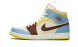 Унисекс кроссовки Nike Air Jordan 1 Mid SE Fearless Maison Chateau Rouge