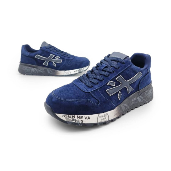 Унисекс кроссовки Premiata 483 Suede Air Blue