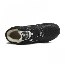 New Balance 574 High-top Black Leather