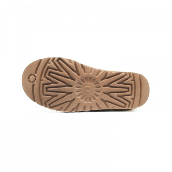 Женские мини угги Mini Spill Seam Chestnut