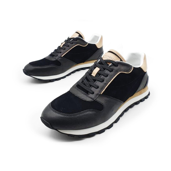 Унисекс кроссовки Brunello Cucinelli Black Sand