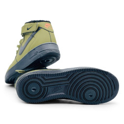 Nike Air Force 1 Mid Winter Man Green 