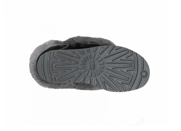 Женские угги с пуговицей Bailey Button Metallic Grey