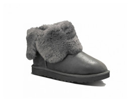 Bailey Button Metallic Grey