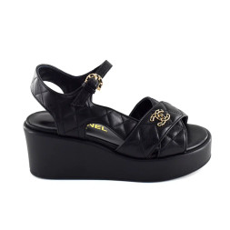 Chanel Sandals Black