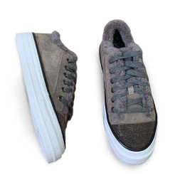 Brunello Cucinelli Winter Sneakers Grey