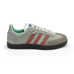 Adidas Samba Light Grey Suede Woman