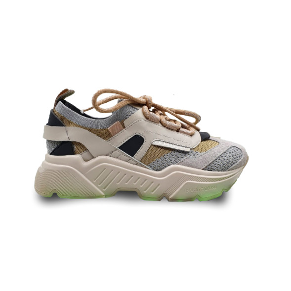 Женские кроссовки Dolce Gabbana Daymaster Beige