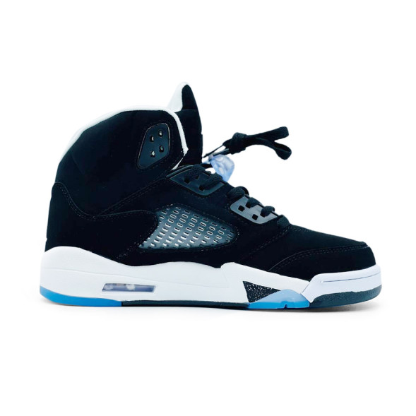 Унисекс кроссовки Nike Air Jordan Raging Bull 5S Suede Black/White