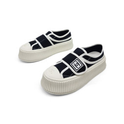 Chanel Platform Black/White