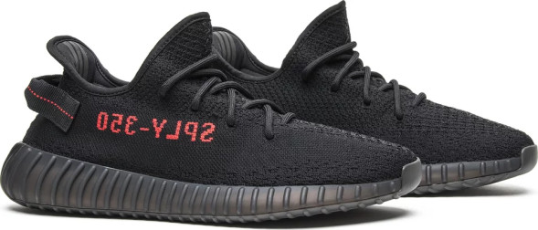 Унисекс кроссовки Adidas Yeezy Boost 350 V2 'Bred'