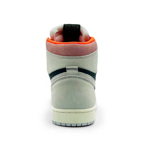 Унисекс кроссовки Nike Air Jordan 1 Retro High Neutral Grey Hyper Crimson