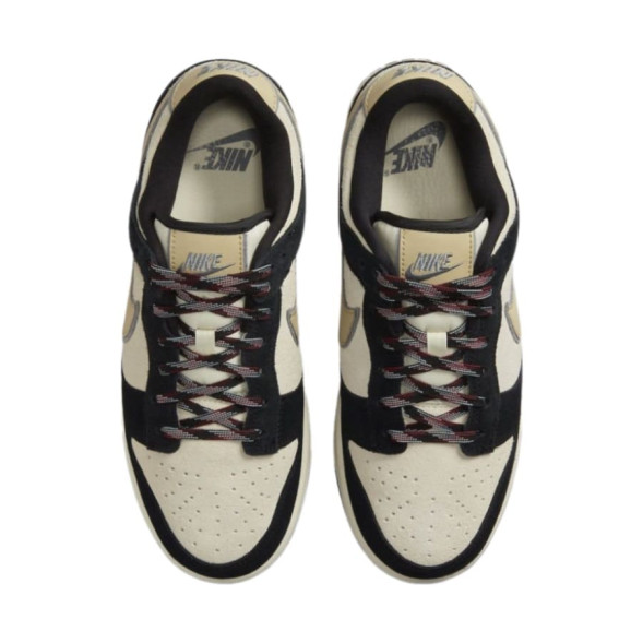 Унисекс кроссовки Nike Dunk Low Black Suede