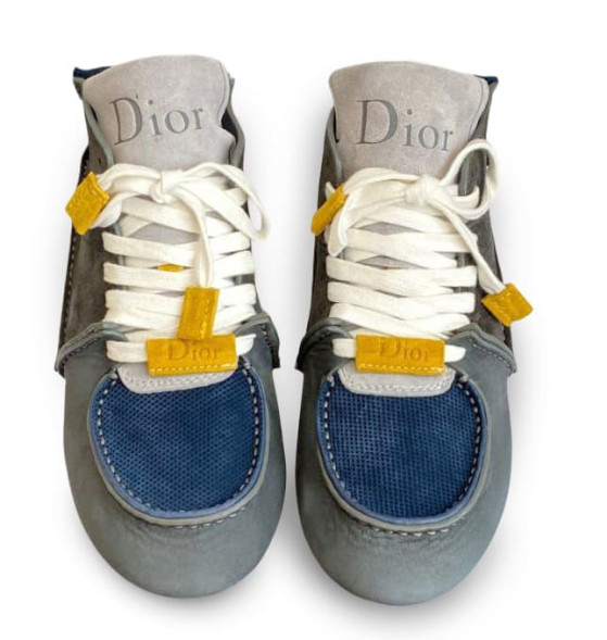 Женские кроссовки Dior Roadie Chocolate/Grey