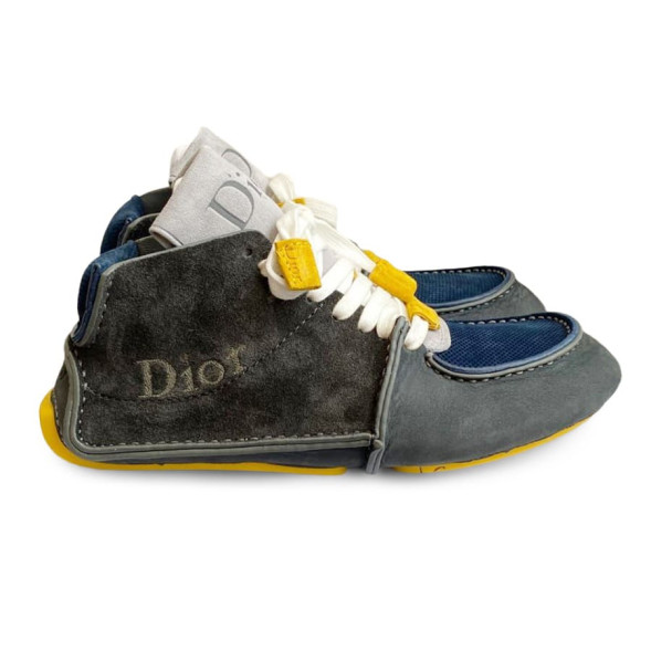 Женские кроссовки Dior Roadie Chocolate/Grey