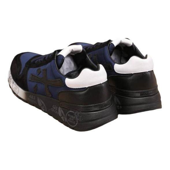 Мужские кроссовки Premiata Mick Suede/Textile Black/Navy 