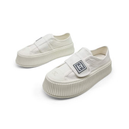 Chanel Platform Full White