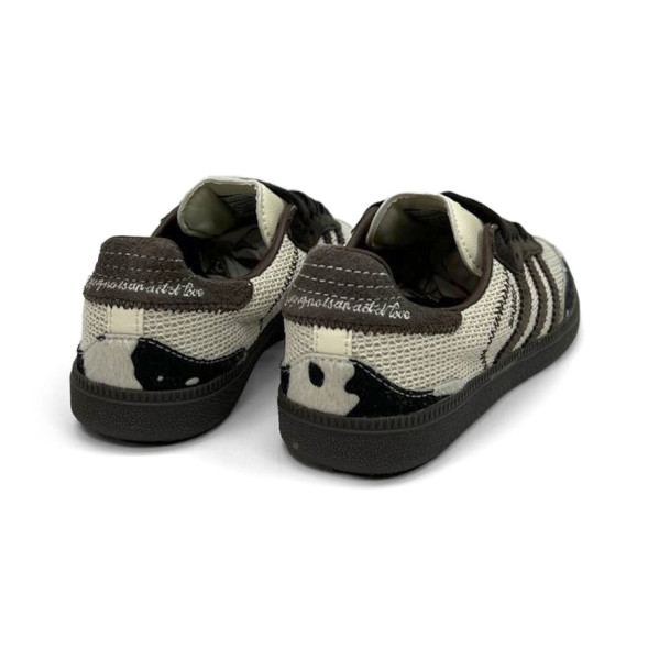 Женские кеды Adidas Samba Textile Woman White Black