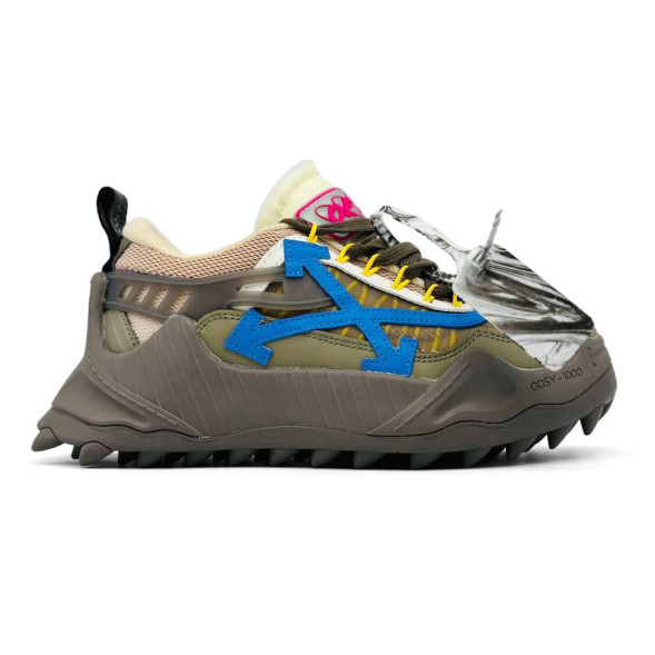 Унисекс кроссовки Off-White ODSY-1000 Brown/Blue