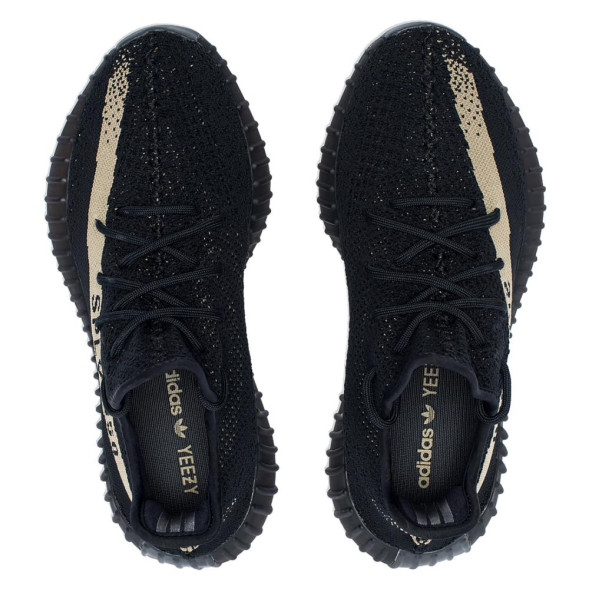 Унисекс кроссовки Adidas Yeezy Boost 350 V2 Core Black Green