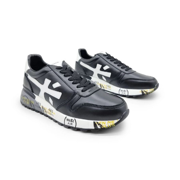 Унисекс кроссовки Premiata 483 Leather Black/White