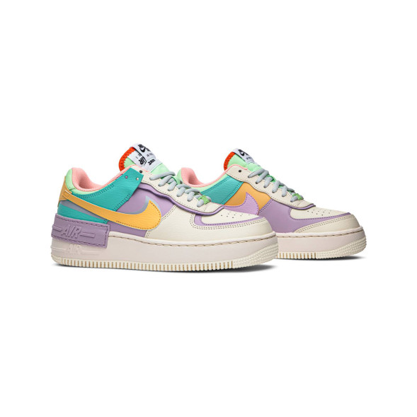 Женские кроссовки Nike Wmns Air Force 1 Shadow 'Pale Ivory'