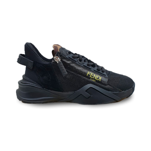 Женские кроссовки Fendi Flow Black