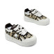 Женские кроссовки Valentino Garavani One Stud XL Woman Beige/Black