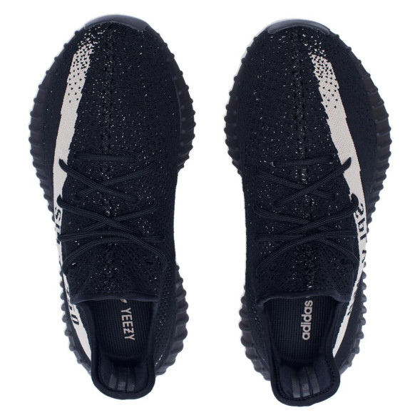 Унисекс кроссовки Adidas Yeezy Boost 350 V2 Core Black White (sply)