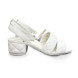 Женские босоножки Chanel Sandals White