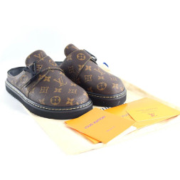 Louis Vuitton Slipper Leather Brown