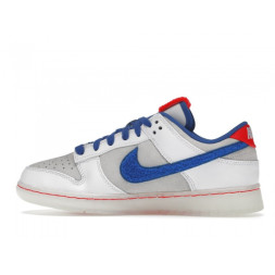 Nike Dunk Low Retro Prm Year Of The Rabbit White Crimson Varsity Royal