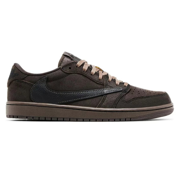 Унисекс кроссовки Travis Scott x Air Jordan 1 Low OG «Velvet Brown»