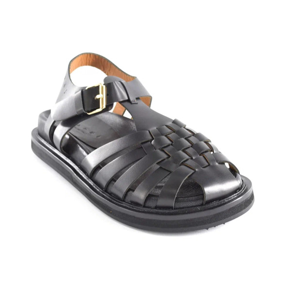 Женские босоножки Marni Sandals Black 