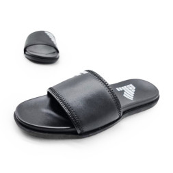 Armani Flip-flops Leather Black