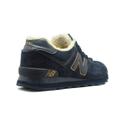 New Balance Мужские 574 Navy-Gold