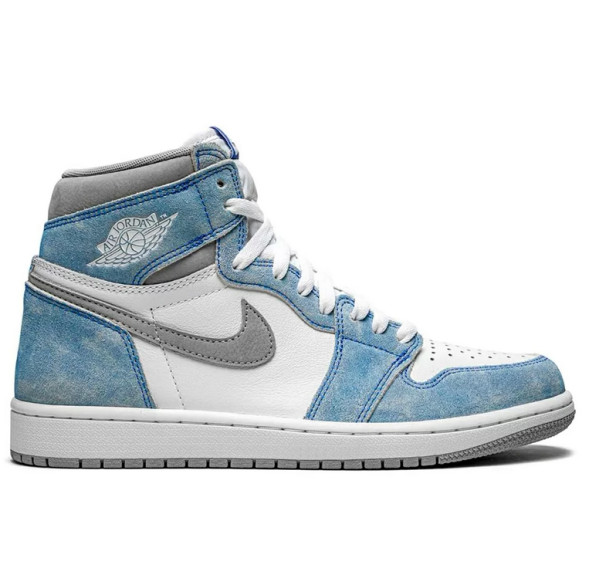 Мужские кроссовки Nike Jordan 1 Retro High Hyper Royal Smoke Grey