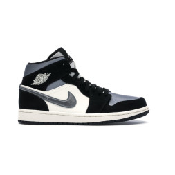 Nike Air Jordan 1 Mid Satin Grey Toe