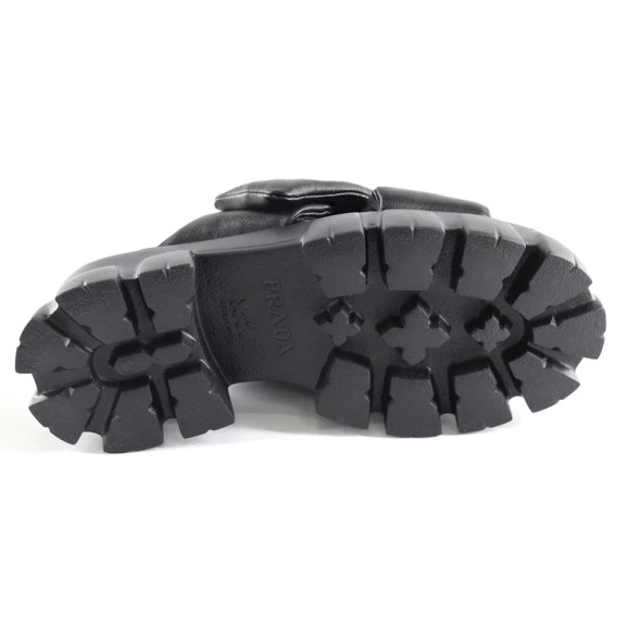 Женские босоножки Prada Sandals Leather Black