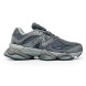 Зимние унисекс кроссовки New Balance 9060 Winter Suede Chocolate/Dark Grey