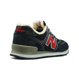 New Balance Мужские 574 Navy-Red