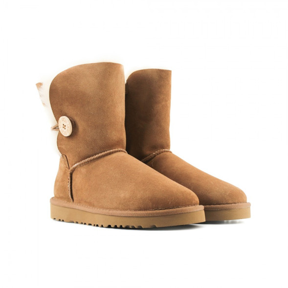 Женские непромокаемые угги с пуговицей Bailey Button Chestnut II