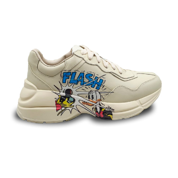 Женские кроссовки Gucci Rhyton Disney x Gucci Дональд Дак